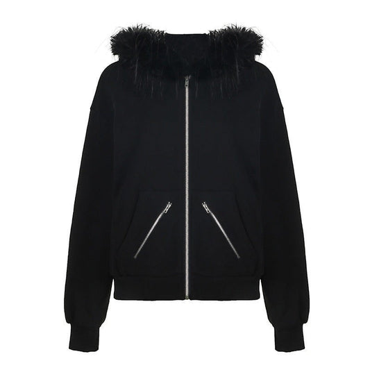 Bluza z futrem