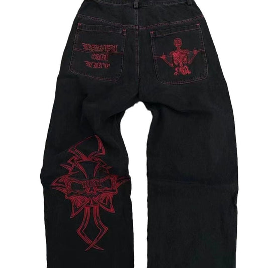 Baggy jeans skull