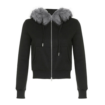 Bluza z futrem