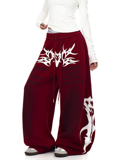 Baggy dresy distressed