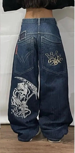 Baggy jeans skull