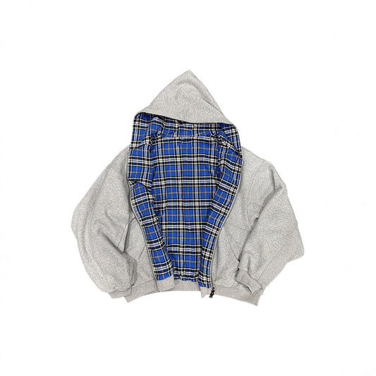 Bluza w krate dwustronna