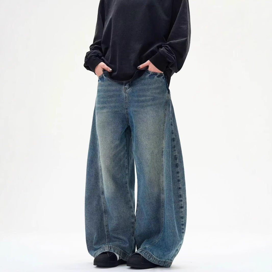 Baggy distresed jeans