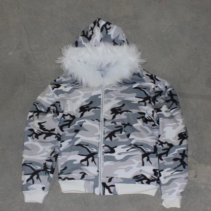 Bluza z futrem
