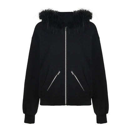 Bluza z futrem
