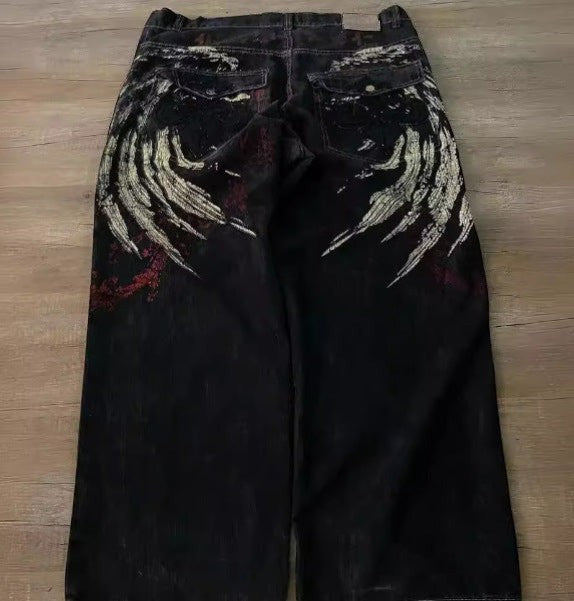 Baggy jeans wings