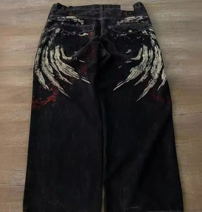 Baggy jeans wings