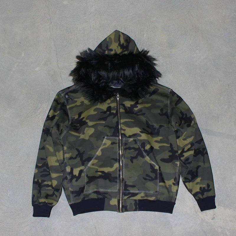 Bluza z futrem