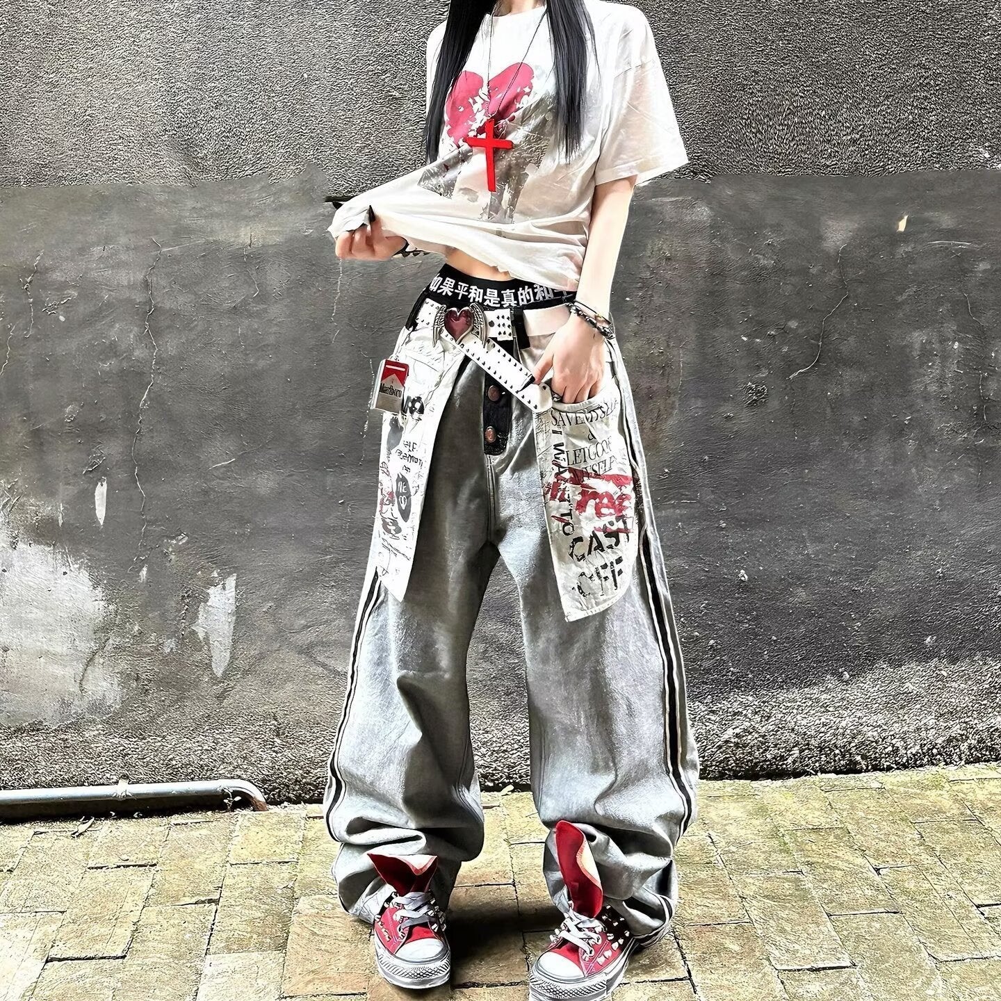 Baggy dresy y2k