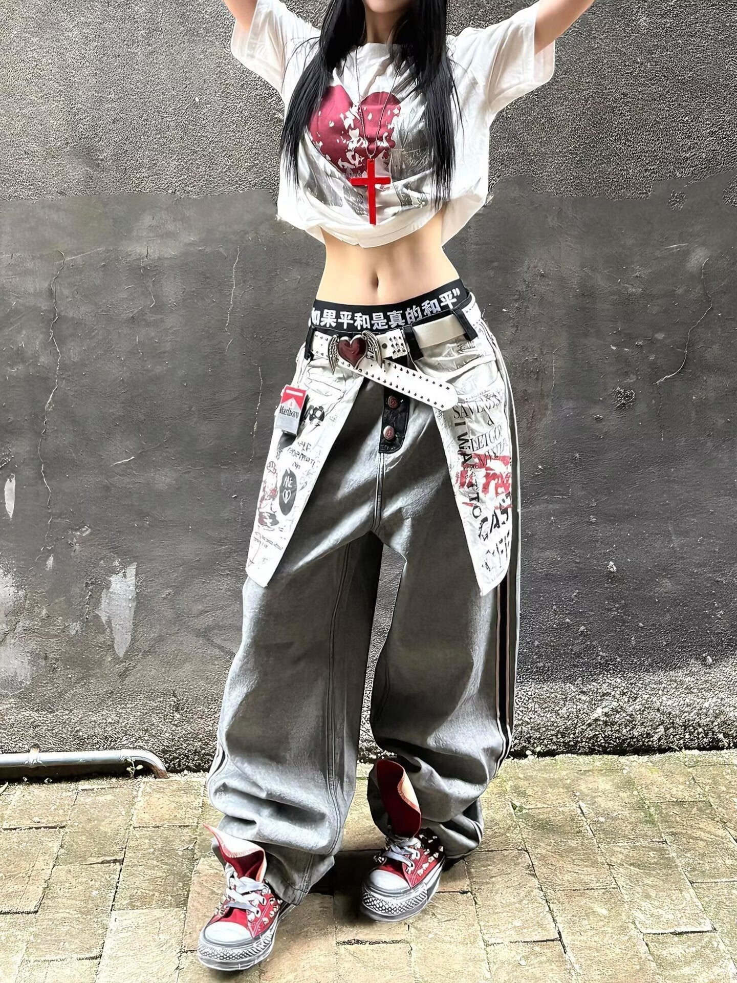 Baggy dresy y2k