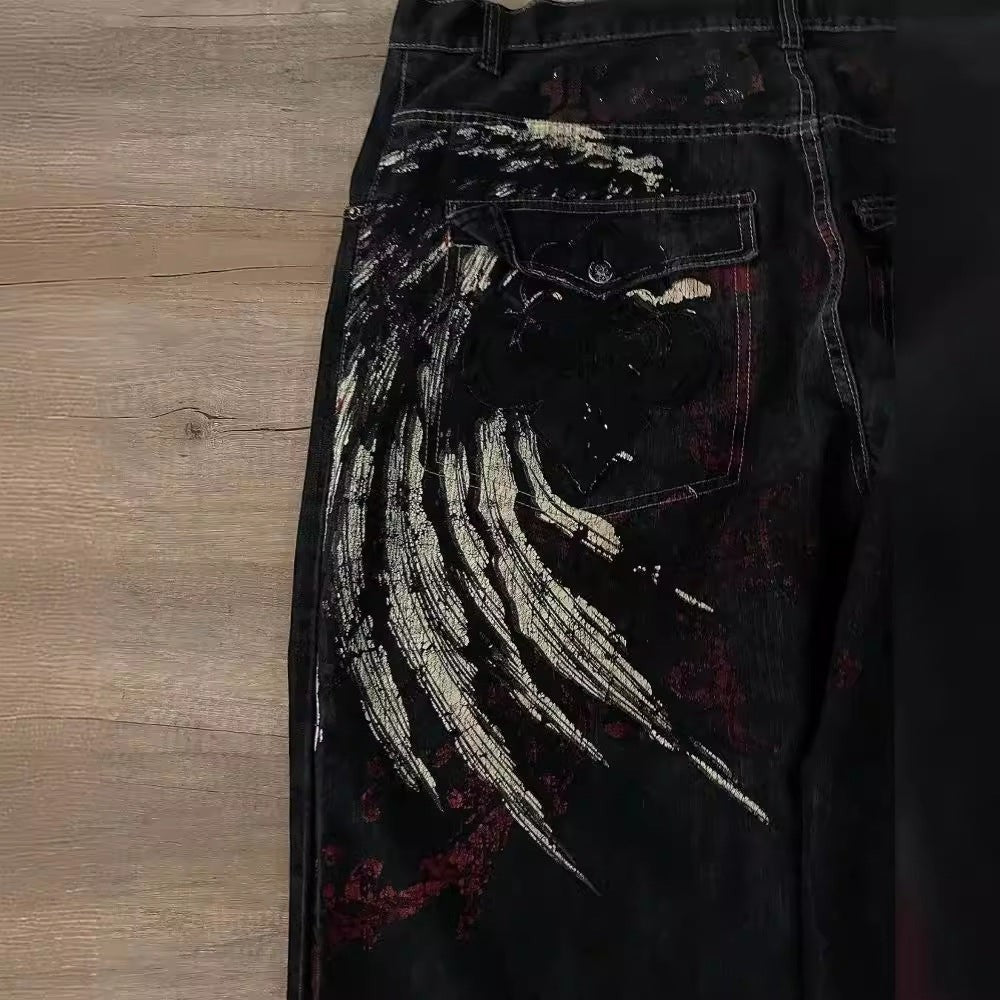 Baggy jeans wings