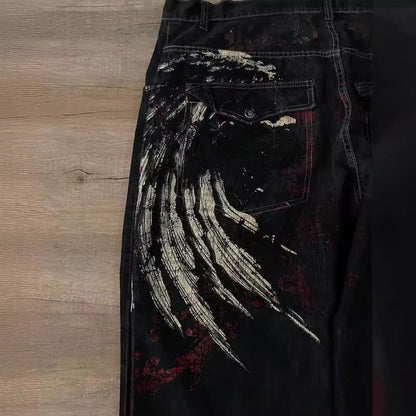 Baggy jeans wings