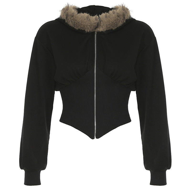 Bluza z futerkiem