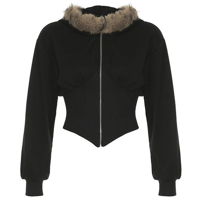 Bluza z futerkiem