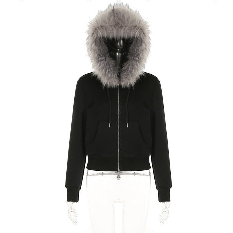 Bluza z futrem