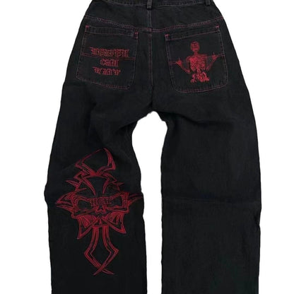 Baggy jeans skull