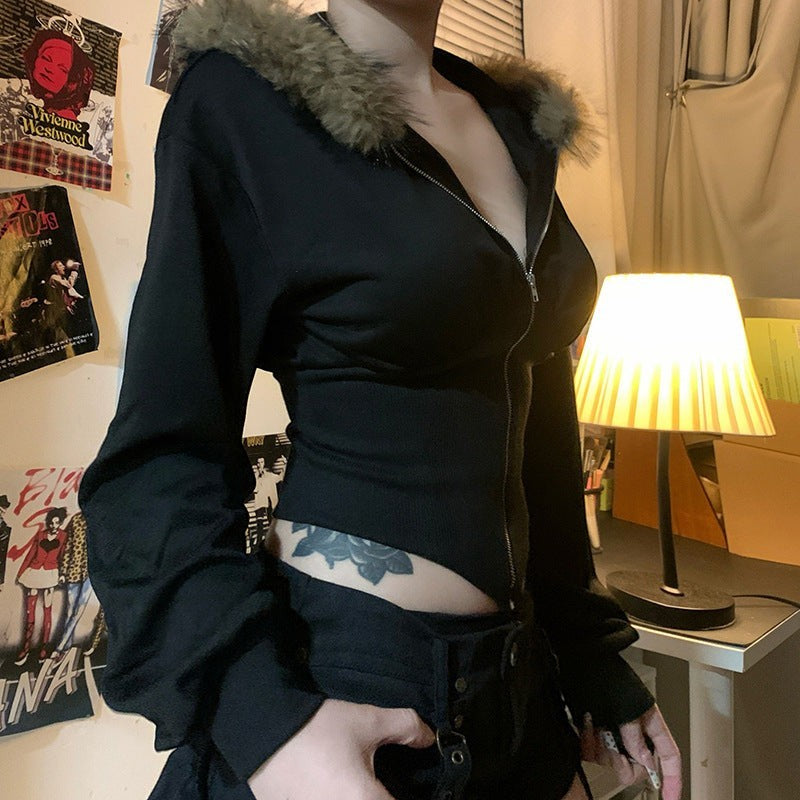 Bluza z futerkiem