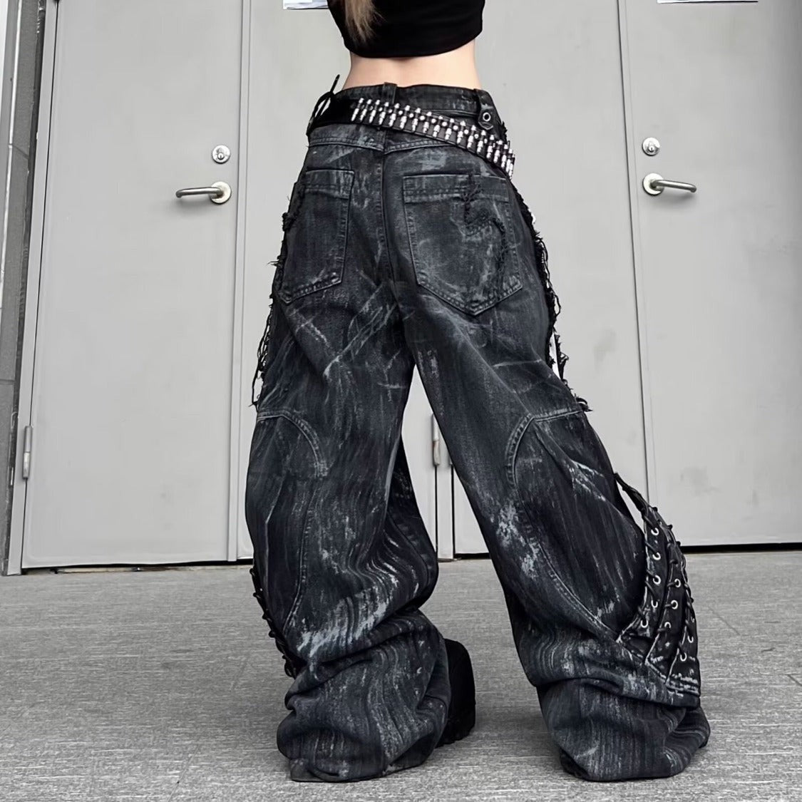 Jeans bootcut emo