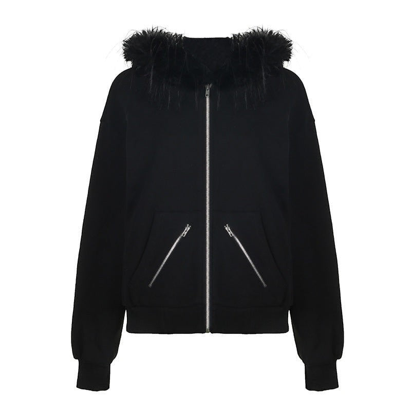 Bluza z futrem