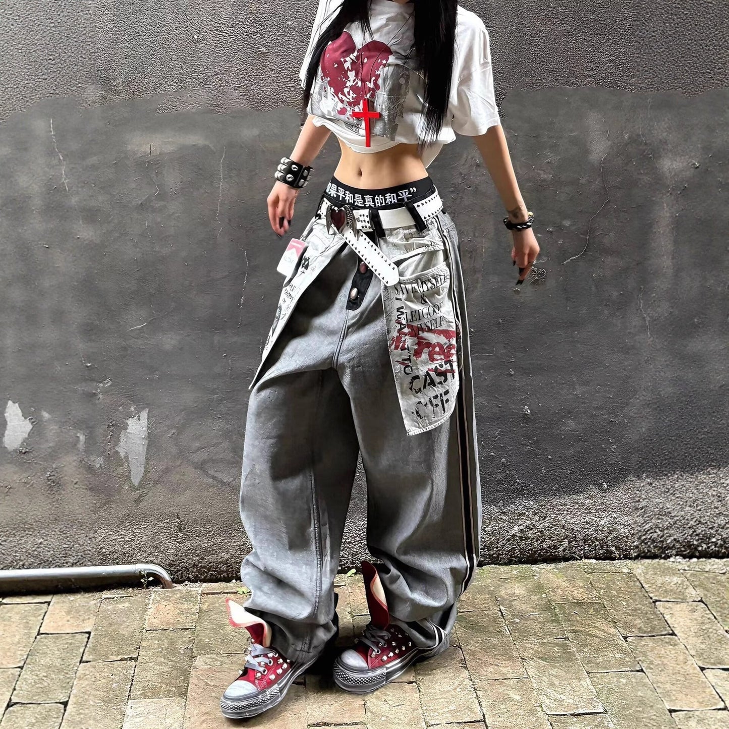 Baggy dresy y2k