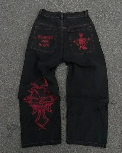 Baggy jeans wings