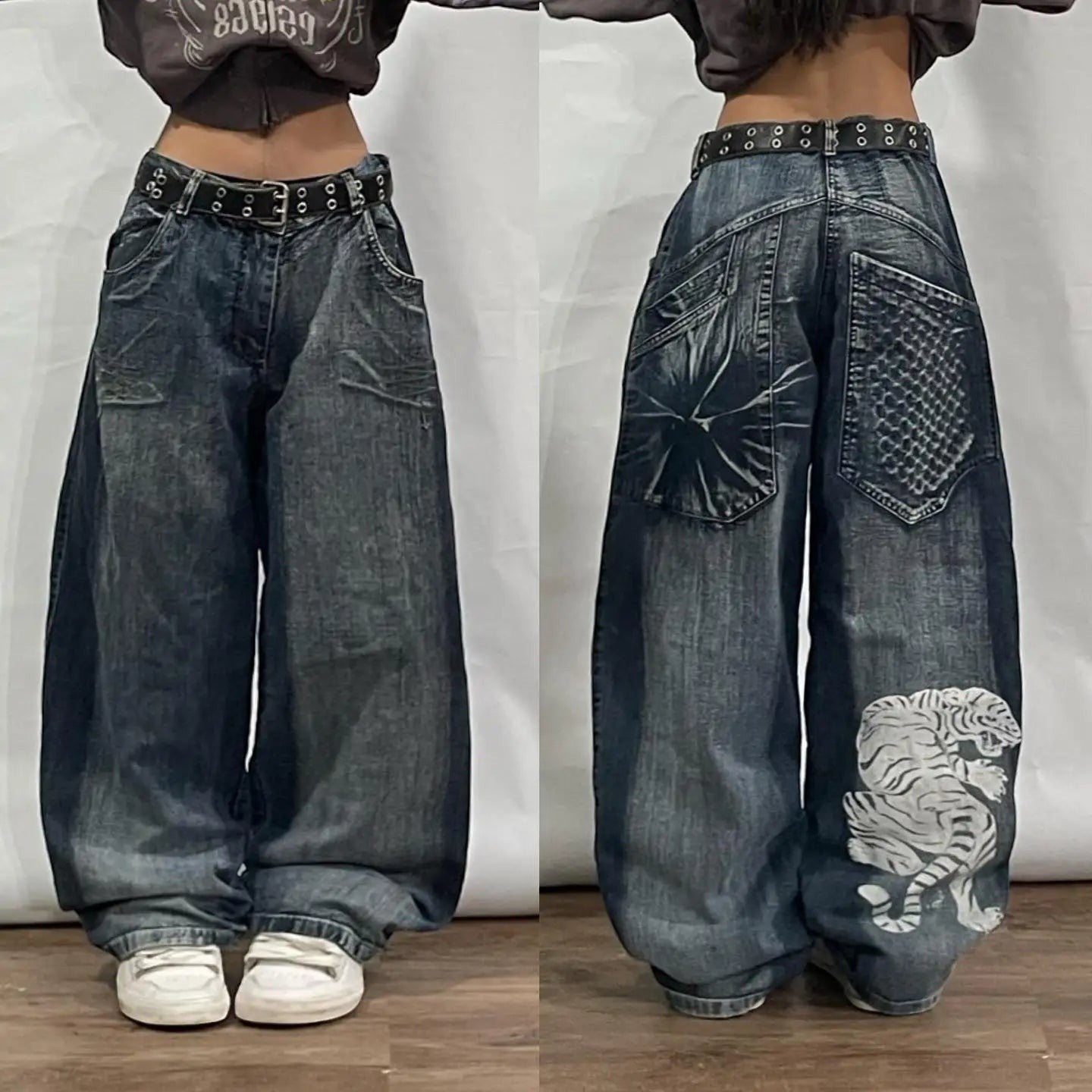 Baggy jeans tiger