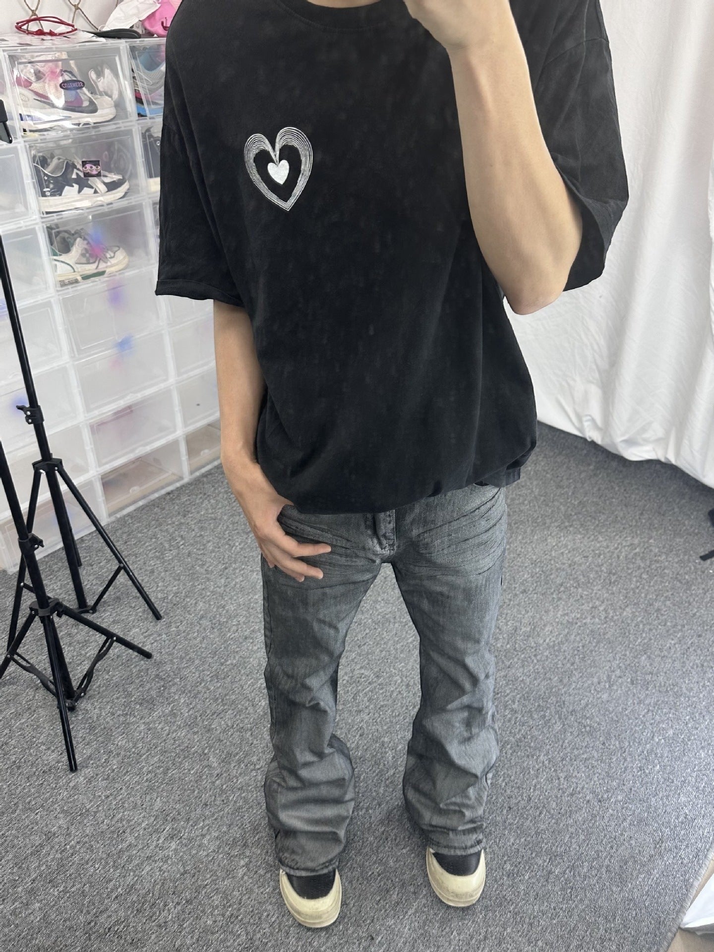 Jeansy bootcut man