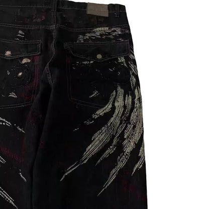 Baggy jeans wings