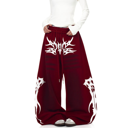 Baggy dresy distressed