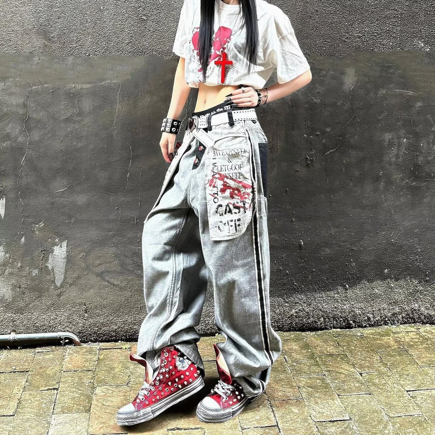 Baggy dresy y2k