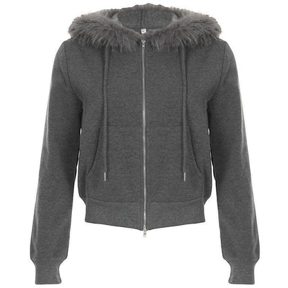 Bluza z futrem
