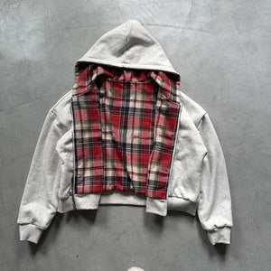 Bluza w krate dwustronna