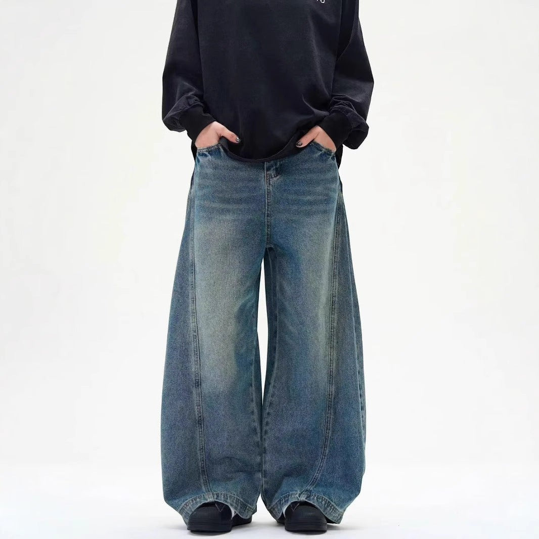 Baggy distresed jeans