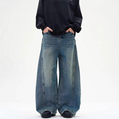 Baggy distresed jeans